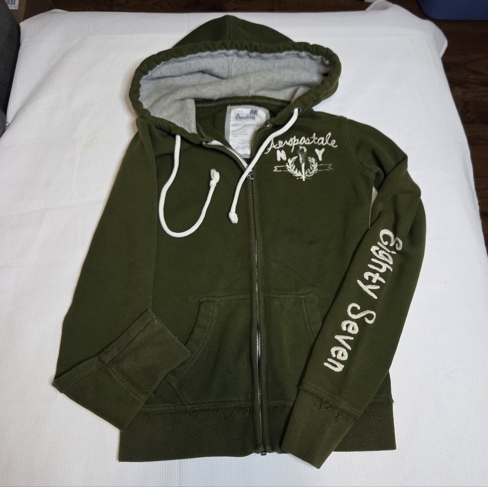 Vintage Aeropostle Zip Up Hoodie Xs